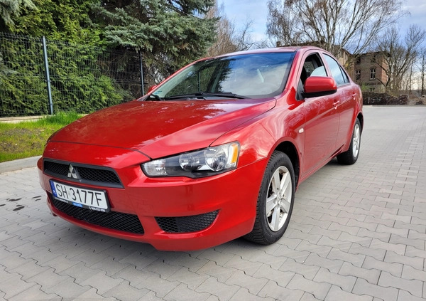 Mitsubishi Lancer cena 18999 przebieg: 179000, rok produkcji 2010 z Częstochowa małe 172